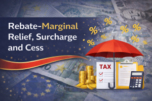 Rebate, marginal relief and surcharge