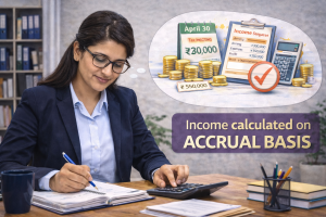 Accrual vs cash basis under PGBP
