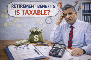 Retirement benefits under income from salary
