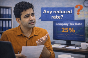 Corporate tax rates India