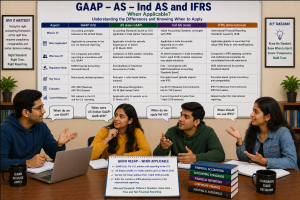 GAAP vs AS vs Ind AS vs IFRS