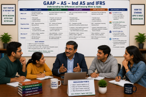 GAAP vs AS vs Ind AS vs IFRS