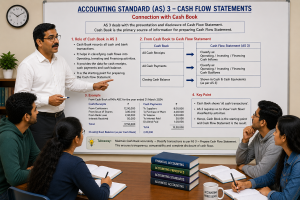 Cash Book, BRS and Cash Flow Statement