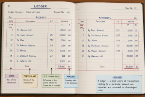 Ledger and trial balance